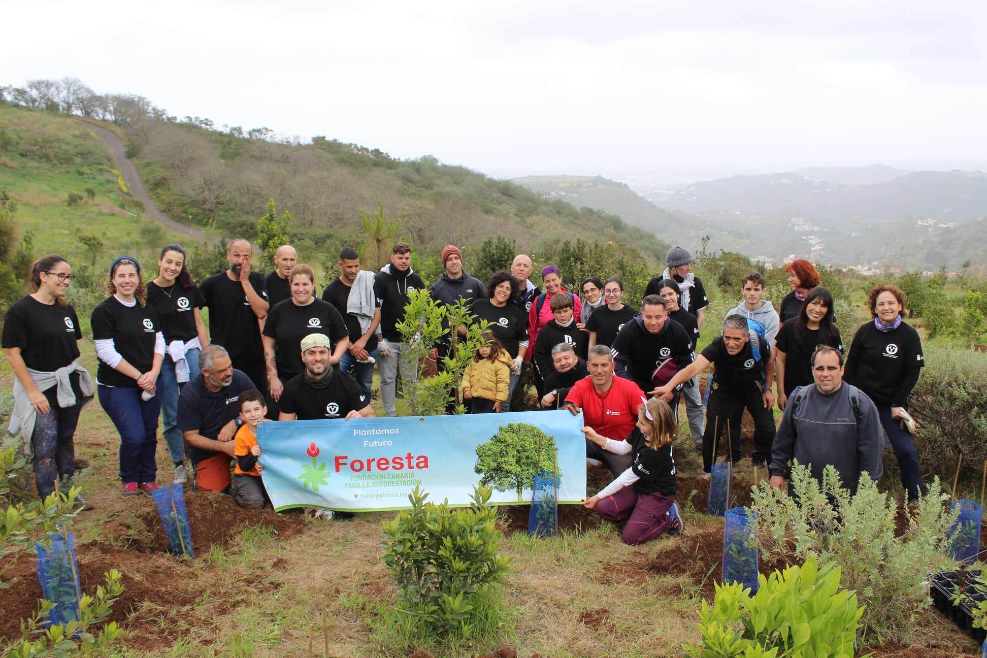 Foresta desarrolla una jornada de voluntariado con la Fundación Canaria Yrichen