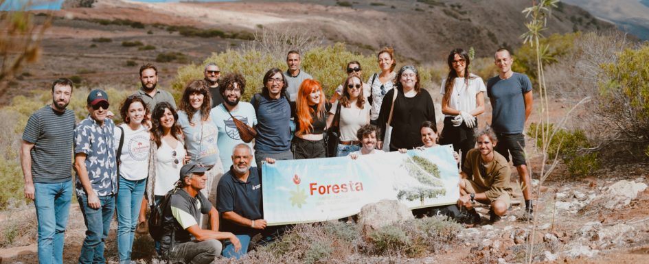Jornada de reforestación con Islabentura Canarias