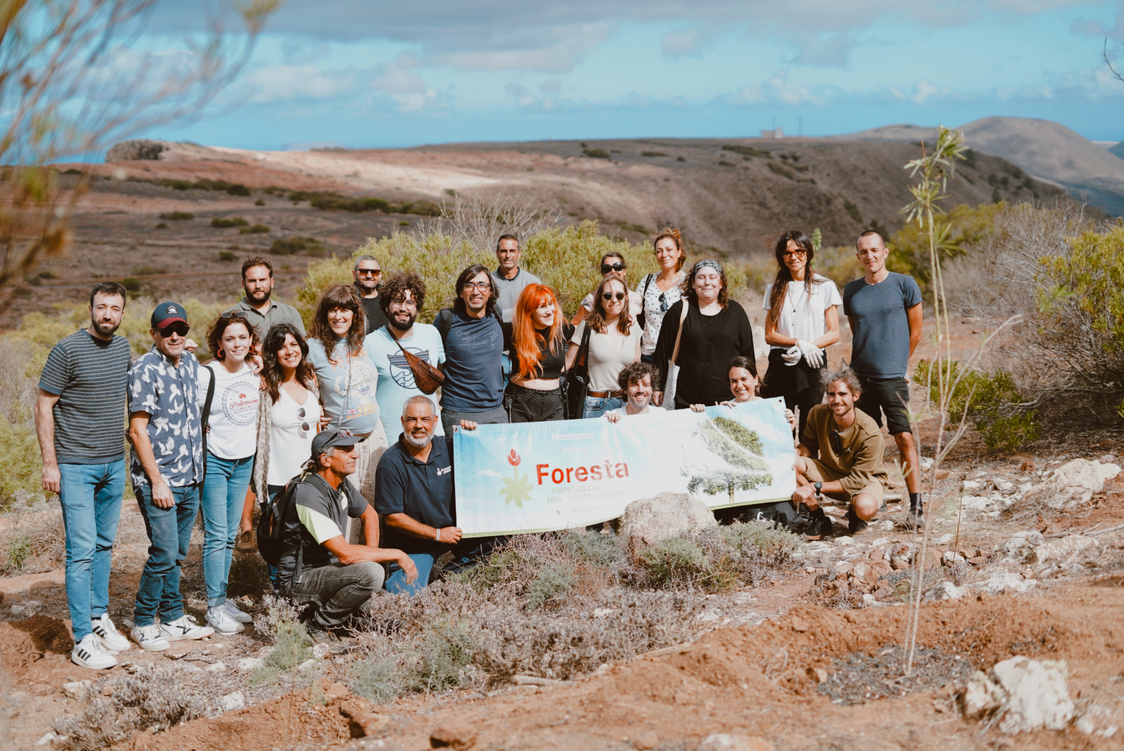 Jornada de reforestación con Islabentura Canarias